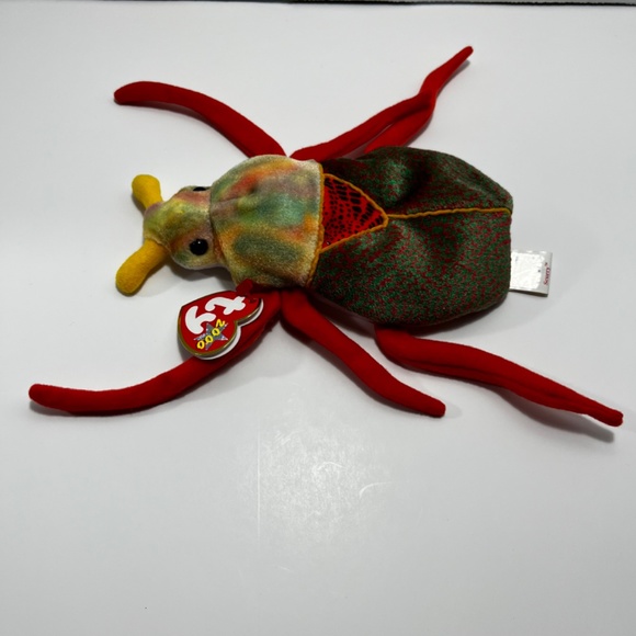 TY Beanie Baby Scurry Vintage Beetle Born January 18, 2000 - Picture 3 of 6